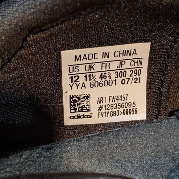 Adidas The Road 'Black White' (size us mens 8, 9, 11.5 & 12) - Picture 14 of 16